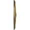 Ekena Millwork Swindon Ceiling Medallion (Fits Canopies up to 2 7/8"), Hand-Painted Pale Gold, 16 7/8"OD x 1 1/2"P CM16SWPAS - alternate 4